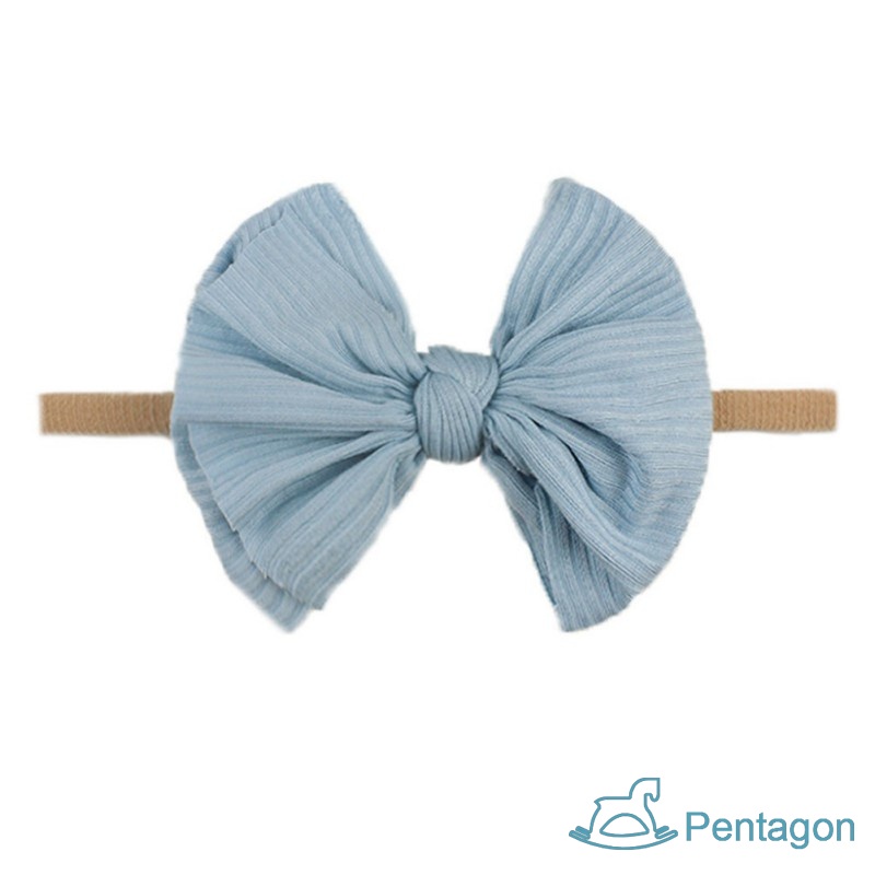 Kẹp Tóc Nơ In Họa Tiết Dễ Thương Cho Bé Gái