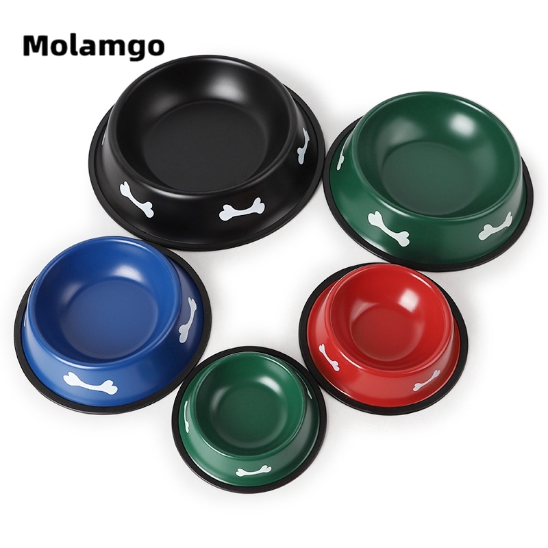 MOLAMGO  Bát Đựng Thức Ăn Cho Thú Cưng Bằng Thép Không Gỉ