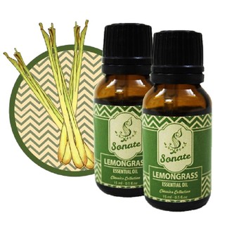 Bộ 2 chai tinh dầu xông Sả Chanh 15ML