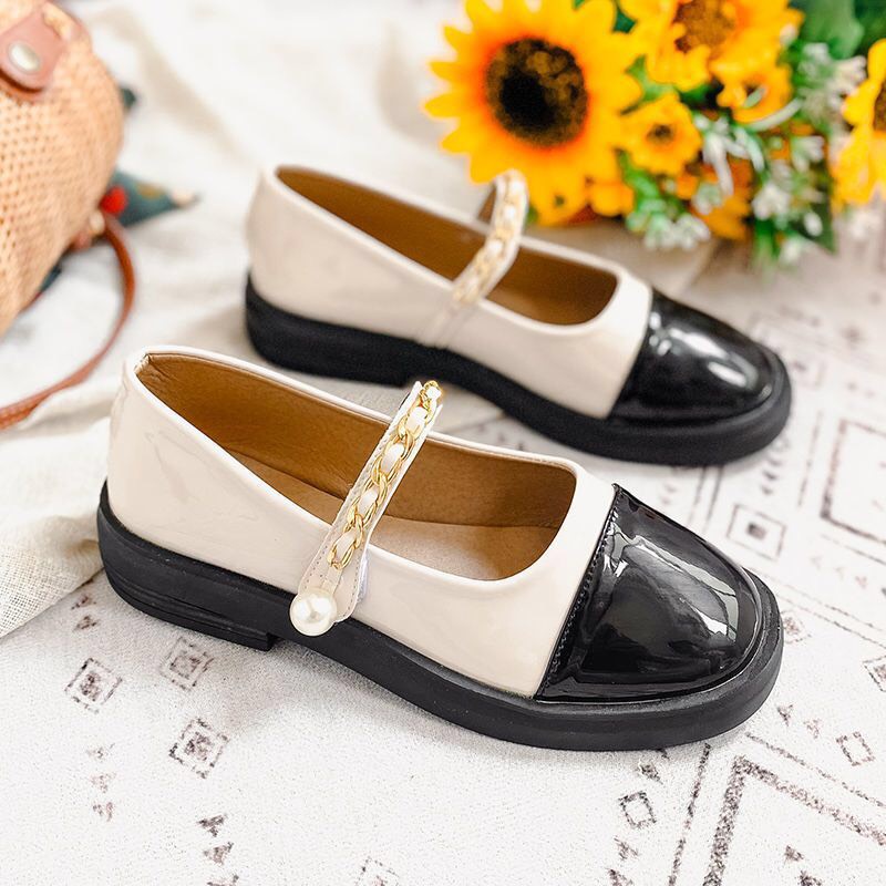 Giày búp bê da mềm quai dán thời trang thanh lịch phong cách ulzzang cổ điển cho nữ mã  V557