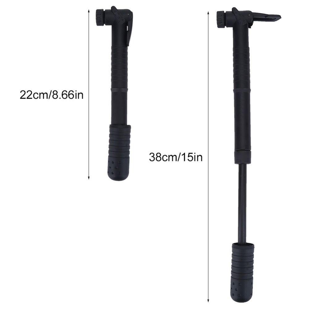 Ống Bơm Xe Đạp Mini 120 Psi Bằng Nylon Áp Suất Cao Nhiều Màu Sắc