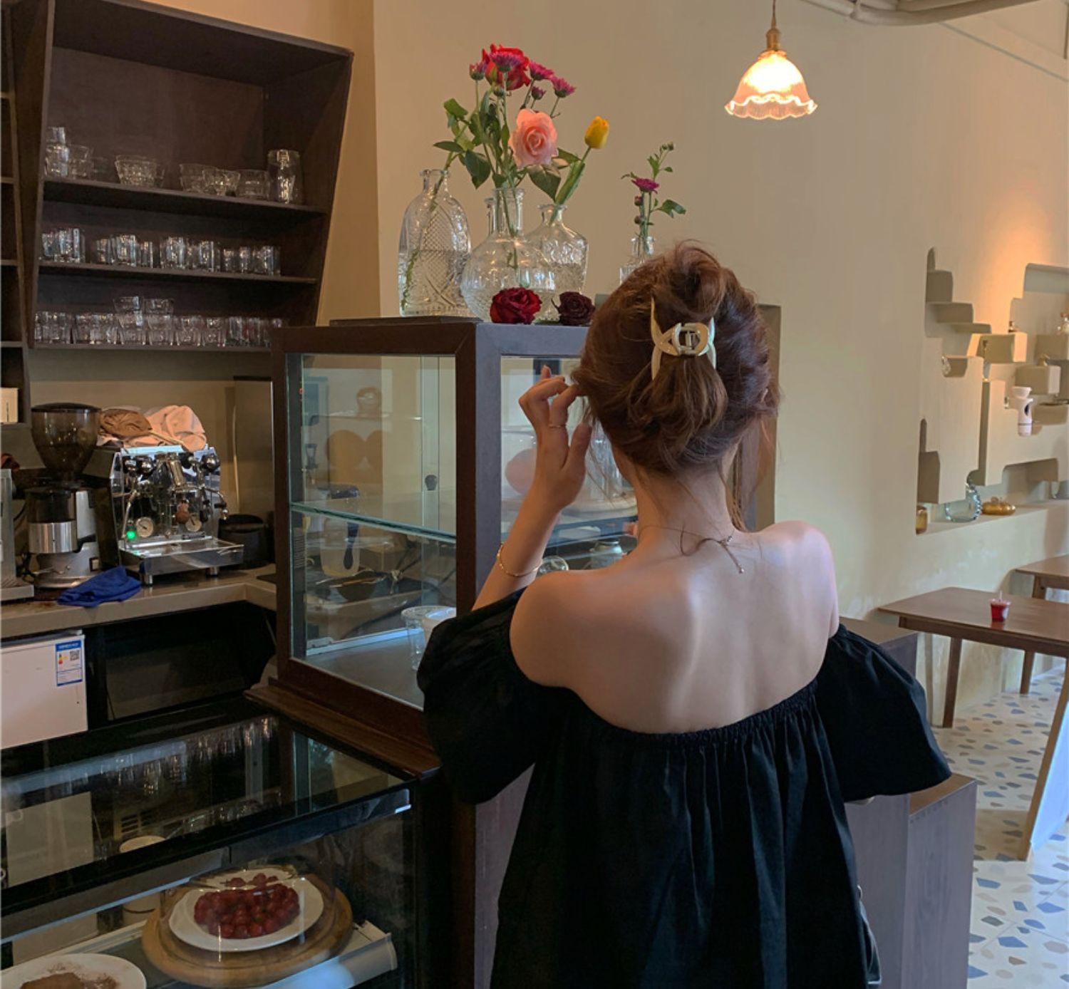 Áo Kiểu Trễ Vai Tay Ngắn Dáng Chữ A Thời Trang Mùa Hè Cho Nữ | BigBuy360 - bigbuy360.vn