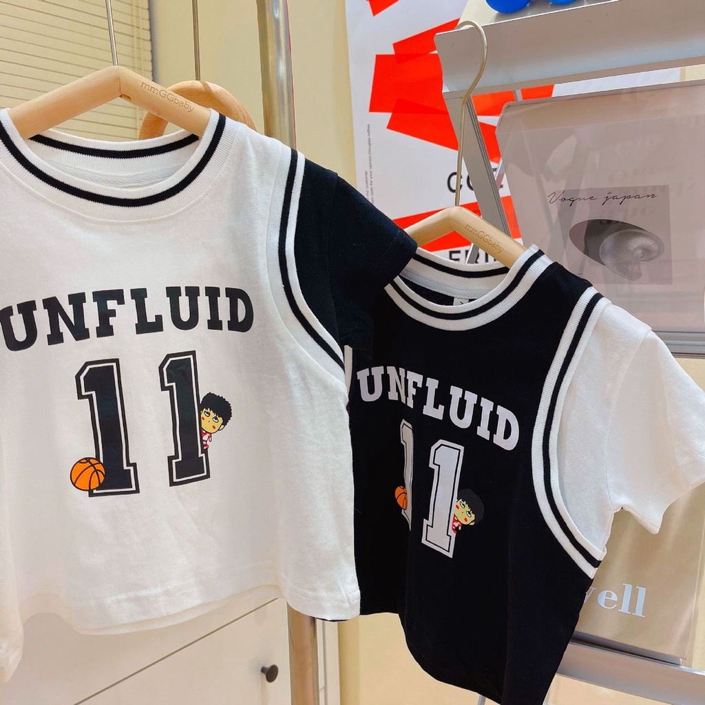 Set Đồ Thể Thao Phối Áo Thun Tay Ngắn Vải Cotton Thời Trang Hè 2023 Mới Cá Tính Cho Bé Trai