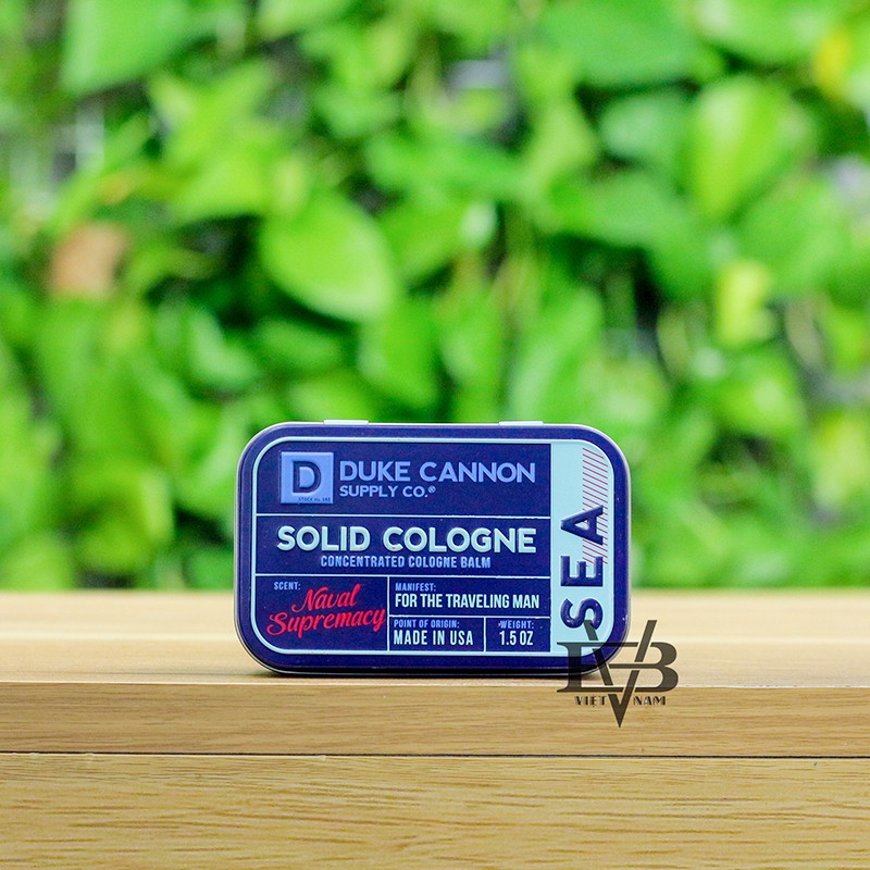 Nước hoa khô Duke Cannon SEA Naval Supremacy 1.5 oz 100% USA