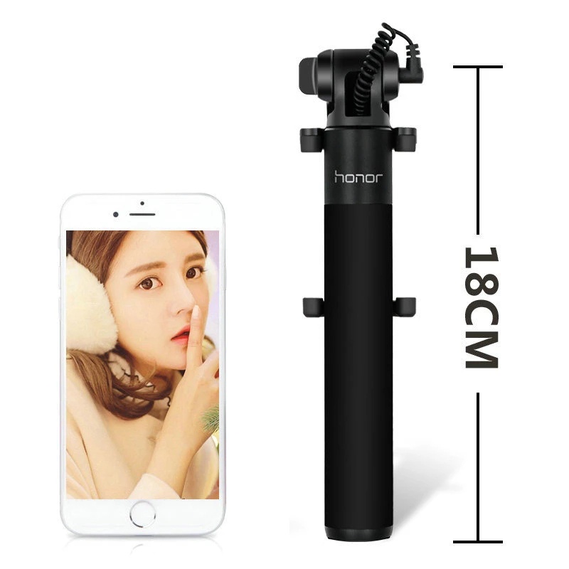 Gậy Chụp Ảnh Selfie Có Dây Nối Dài Honor AF11 Cho Điện Thoại ios Android