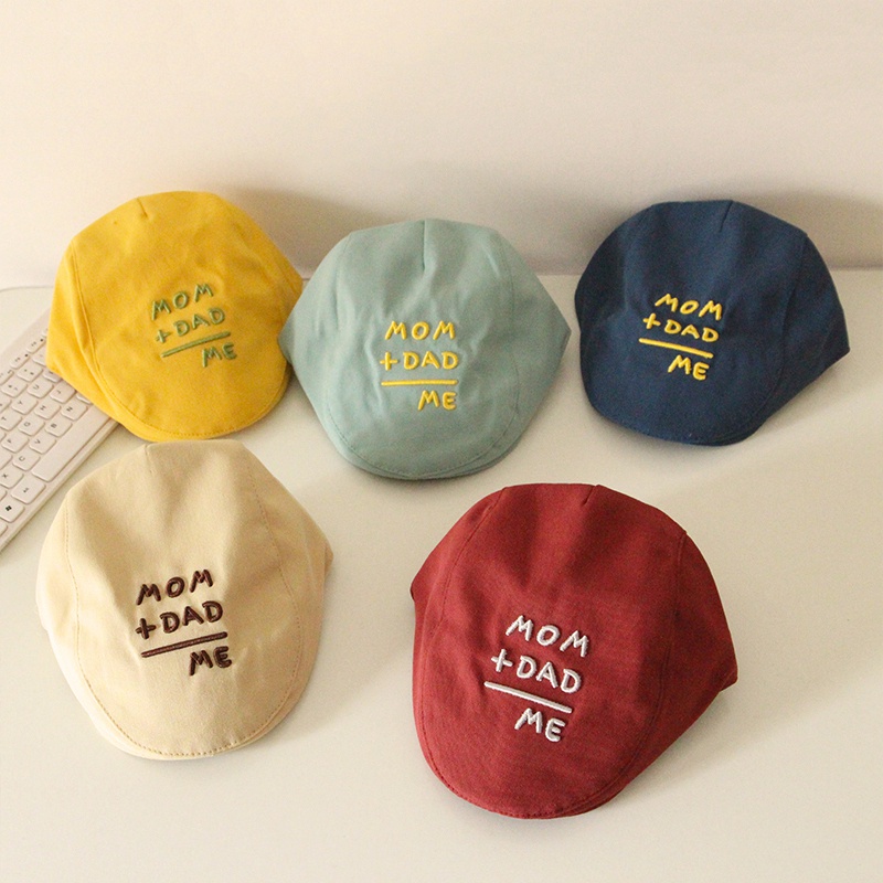 Mũ Lưỡi Trai Chống Nắng Mùa Hè In Họa Tiết Hoạt Hình Có Chữ Cho Bé Trai Và Gái