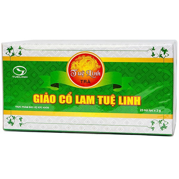 Trà Giảo Cổ Lam Tuệ Linh – Hỗ trợ ngăn ngừa bệnh tiểu đường (Hộp 25 Gói)