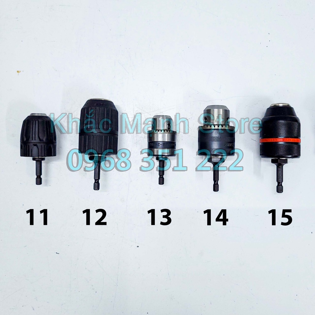 Đầu chuyển măng ranh, đầu chuyển máy khoan pin