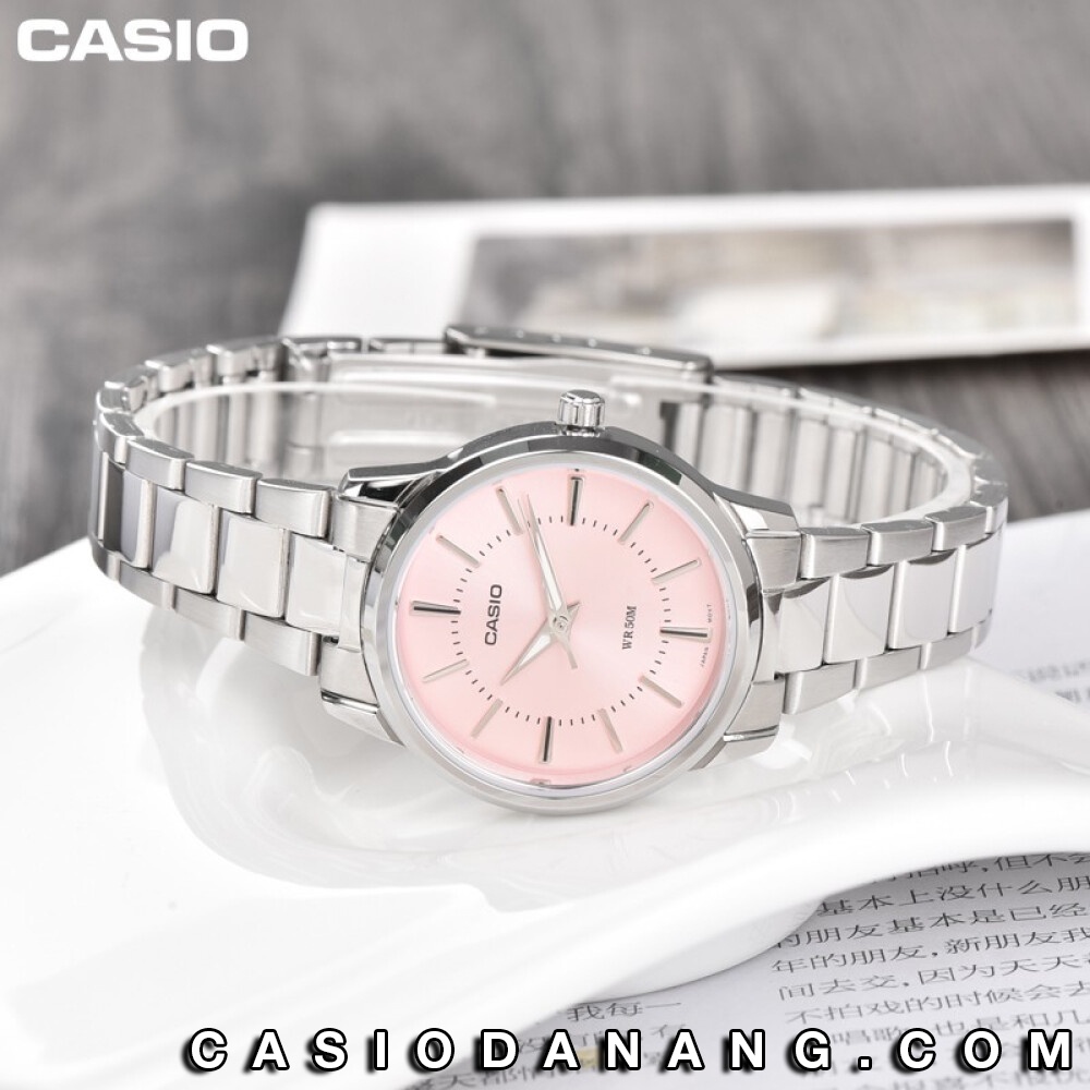 Đồng hồ nữ dây kim loại Casio chính hãng Anh Khuê LTP-1303D-4AVDF (30mm)