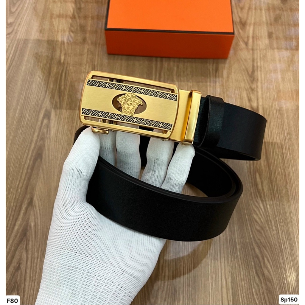 Thắt lưng nam dây nịt nam hàng hiệu chất liệu da bò thật 100% khóa tự động hàng hiệu cao cấp  - iShoes Men