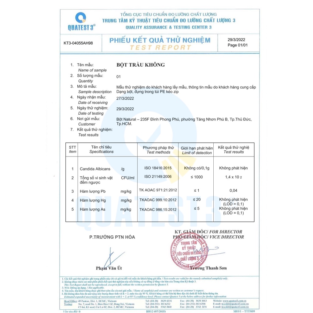 Bột Lá Trầu Không nguyên chất 100gr  xông vùng kín, khử mùi cơ thể, mờ thâm nám