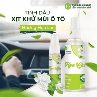[ Tinh Dầu Xịt Thơm Xe Hơi ] - Hoa Lài nguyên chất 100ml - Giúp xe của Bạn luôn thơm mát