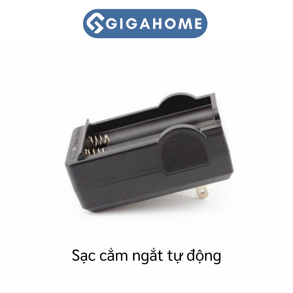Bộ Sạc Pin Đôi 1.2V/3.V/3.7V GIGAHOME Tự Động Ngắt Khi Sạc Đầy 6618