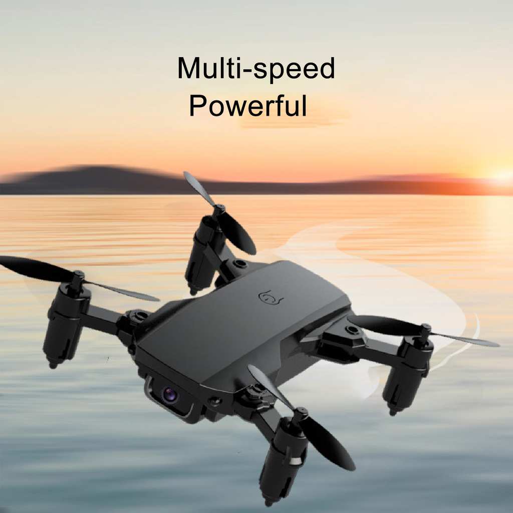 shopee09 Portable Mini Remote Control Pocket Drone Quadcopter Unmanned Aerial Vehicle