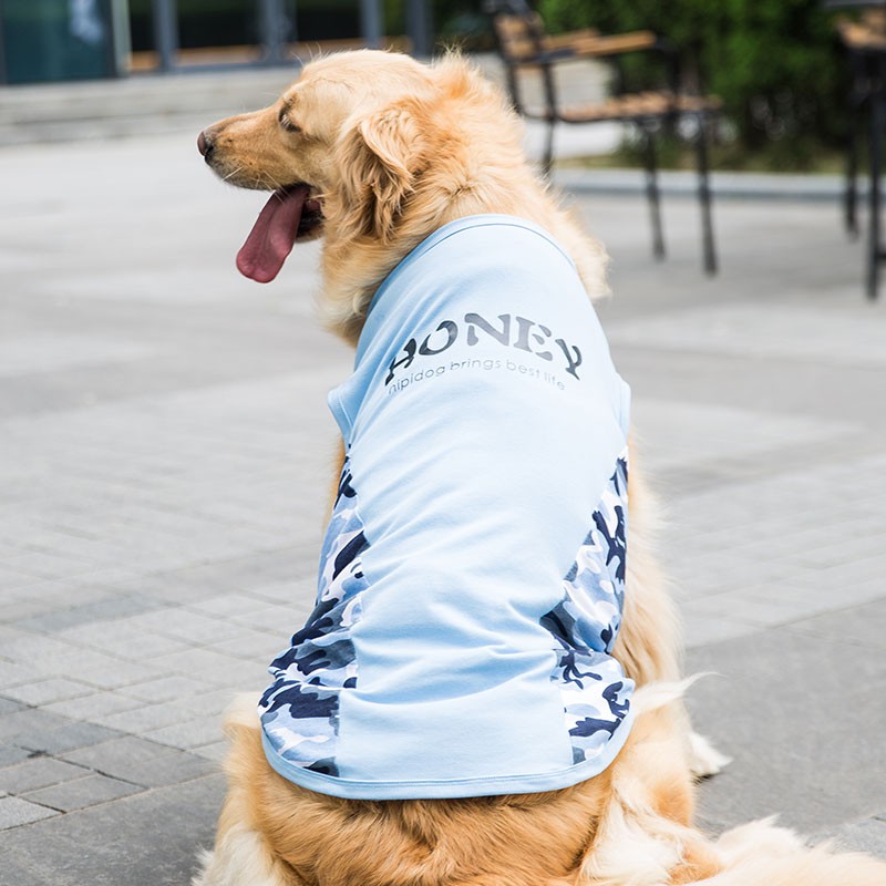 Quần áo cho chó Golden Retriever thú cưng Samoyed mùa hè chó lớn mùa hè vest tru
