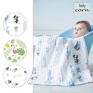 Khăn tắm xô sợi tre 6 lớp (khăn nhăn) mềm mịn, siêu thấm hút an toàn cho bé KT 110*110cm