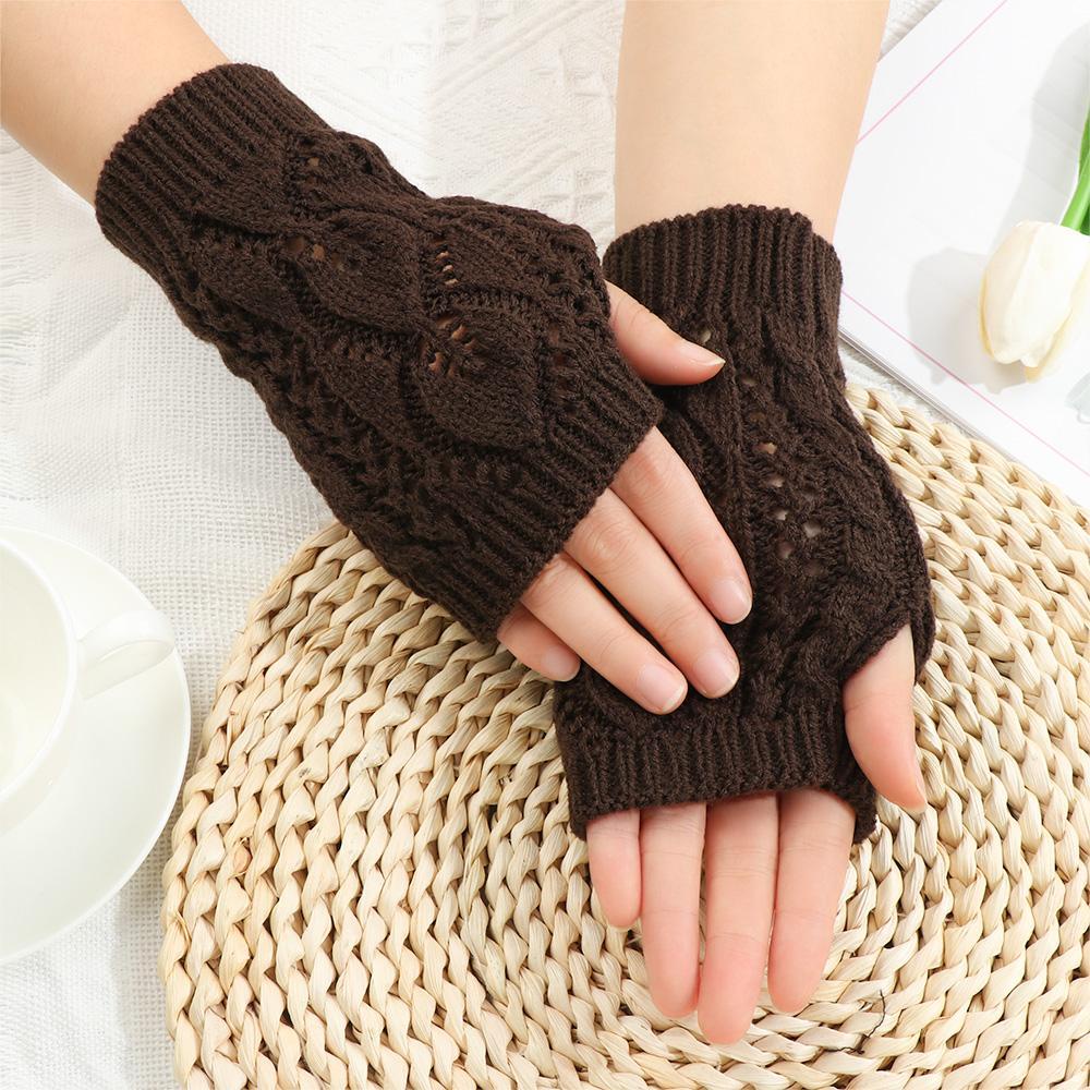 NEXTVN Găng Tay Len Hở Ngón Cho Nữ