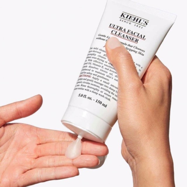 Sữa rửa mặt Kiehls mini da dầu và da khô 30ml Sữa rửa mặt Kiehl’s Hoa cúc Calendula - Ultra Facial Cleanser anvishop