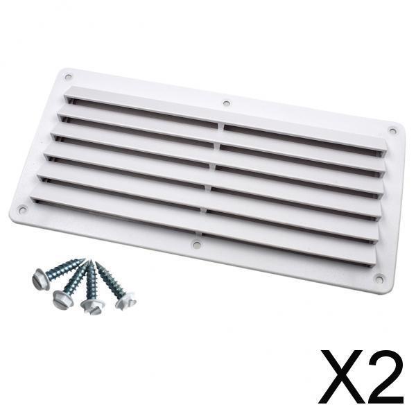 Set 2 khung cửa thông gió bằng nhựa abs RV Marine-260mm x 125mm 1