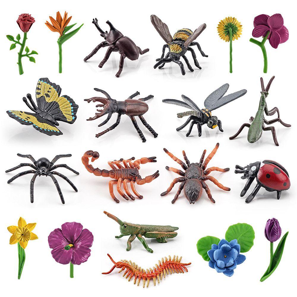 SUSANS Bộ 20 Mô Hình Côn Trùng Sống Động Như Thật