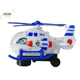ĐỒ CHƠI MÁY BAY TRỰC THĂNG CS 911 CÓ ĐÈN LED & ÂM THANH SÔI ĐỘNG (Dùng pin)