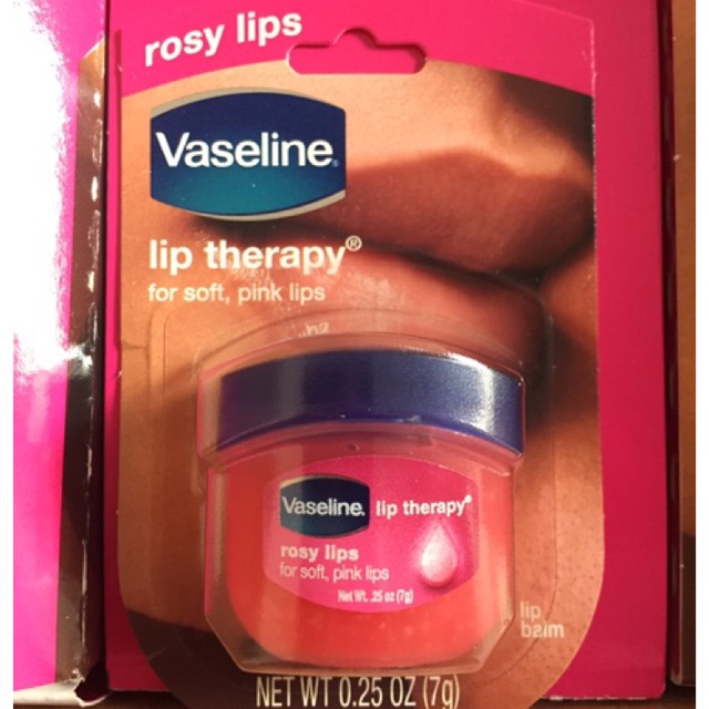 (USA) Dưỡng Môi mini Vaseline Lip Therapy (7g) (Hàng air có bill)