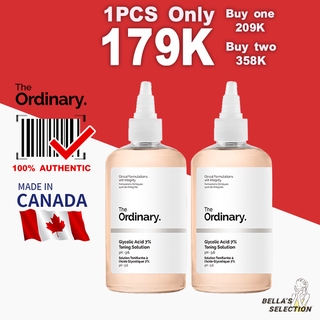 Toner tẩy da chết làm sạch Glycolic Acid 7% Toning Solution - The Ordinary