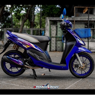 Tem Rời Mio Thai Lan Dán Xe Xanh Dương