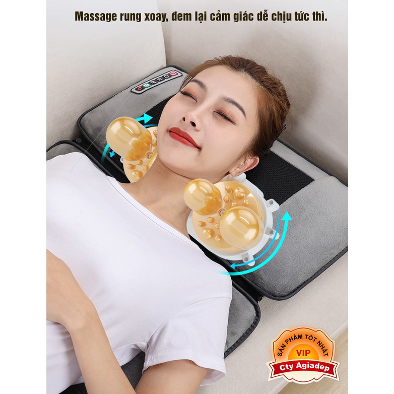 Đệm matxa Royalstar massage xịn nhiều chế độ chăm sóc giấc ngủ