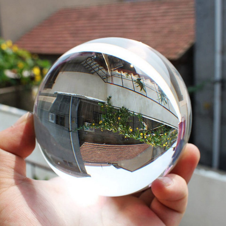 Quả cầu thủy tinh 60mm trang trí