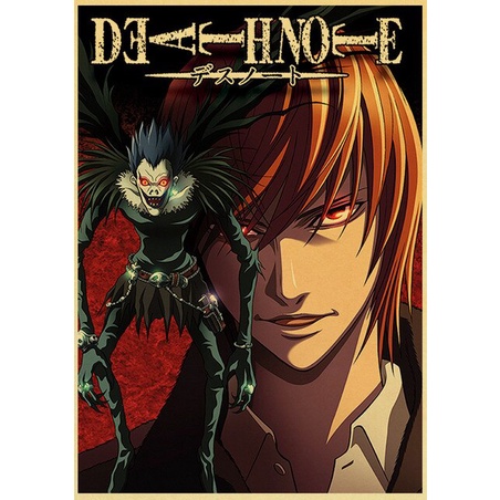 Cổ Điển Bộ Anime Tử Áp Phích Retro  Poster Trang Trí Phòng Tranh Nghệ Thuật Decal Dán Tường Hình Ms: 342