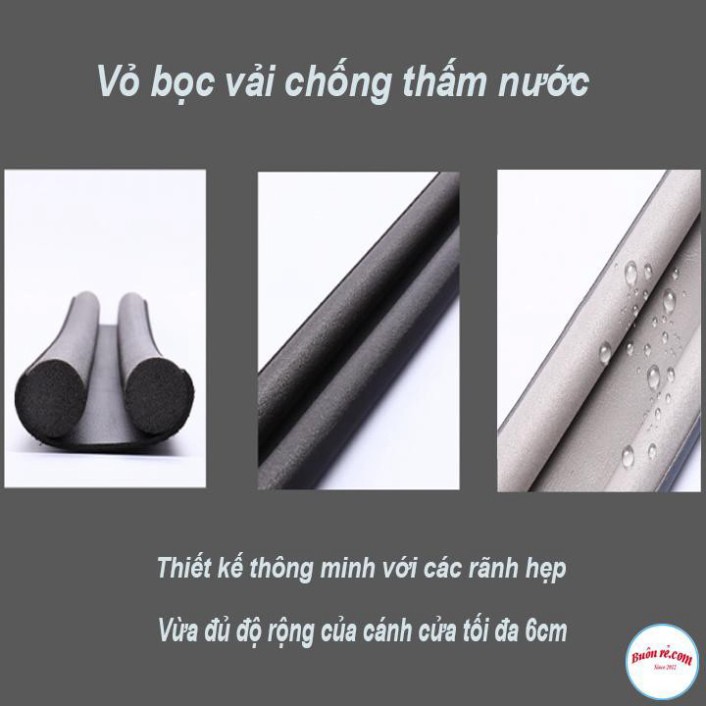 [RẺ VÔ ĐỊCH] Thanh nẹp xốp chặn đáy khe cửa LOẠI 1 DÀI 95CM đa năng - chắn gió, ngăn côn trùng, bụi bẩn,.....Ron chặn kh