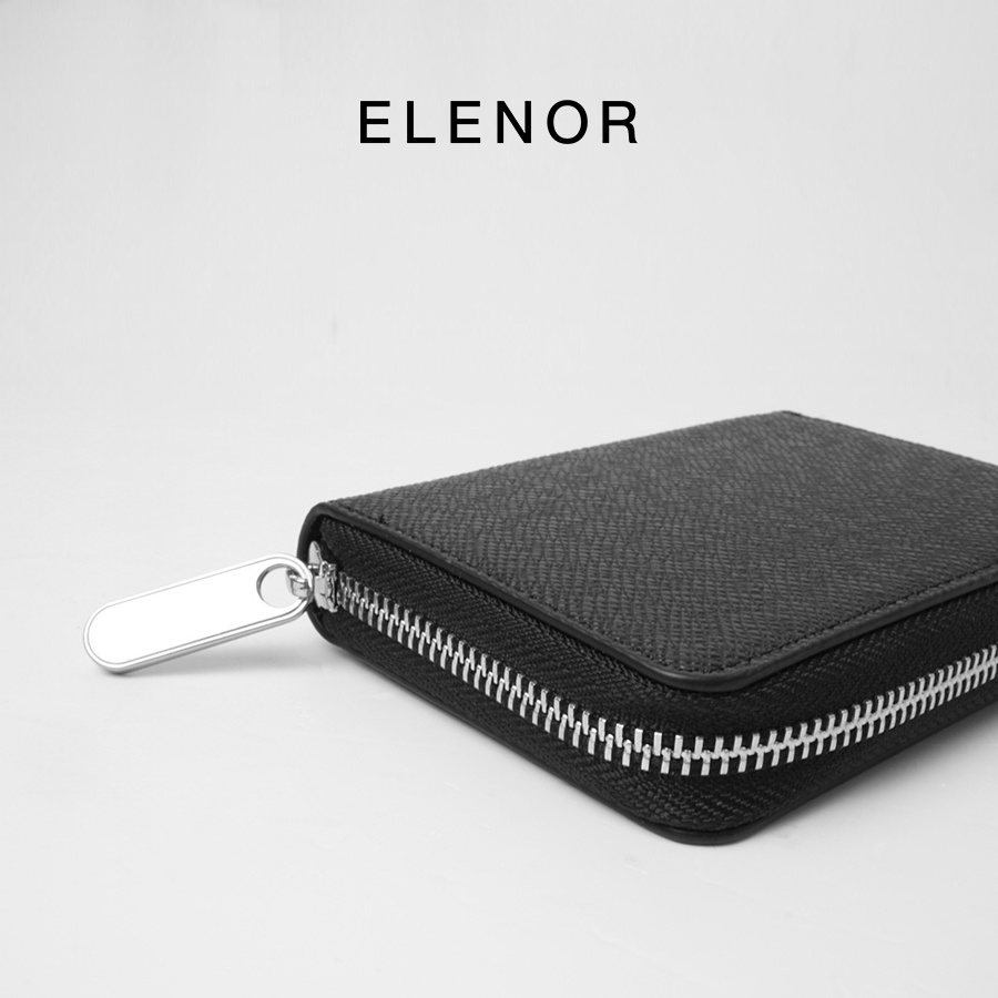 Ví nữ ngắn ELENOR Vera wallet V10, da PU dập vân cao cấp phong cách đơn giản