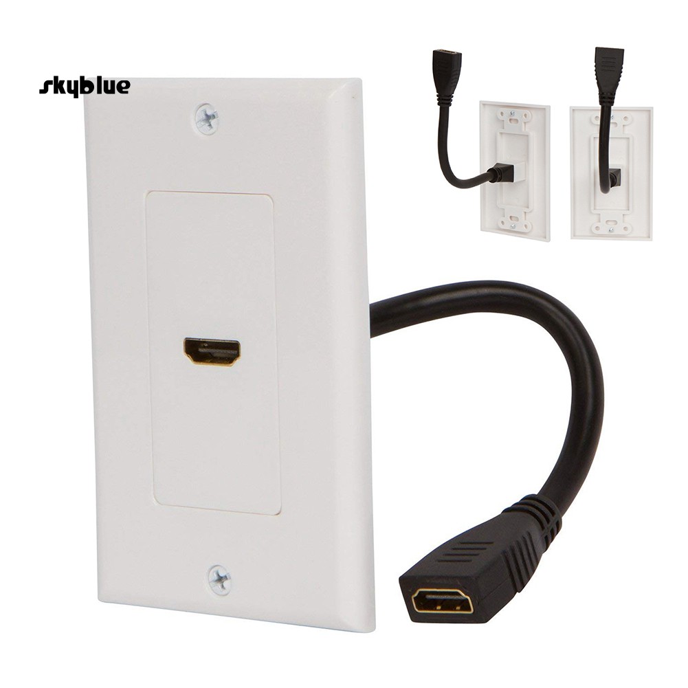 Ổ Cắm Điện Gắn Tường SKBL Doojiey Full HD 1080P HDMI
