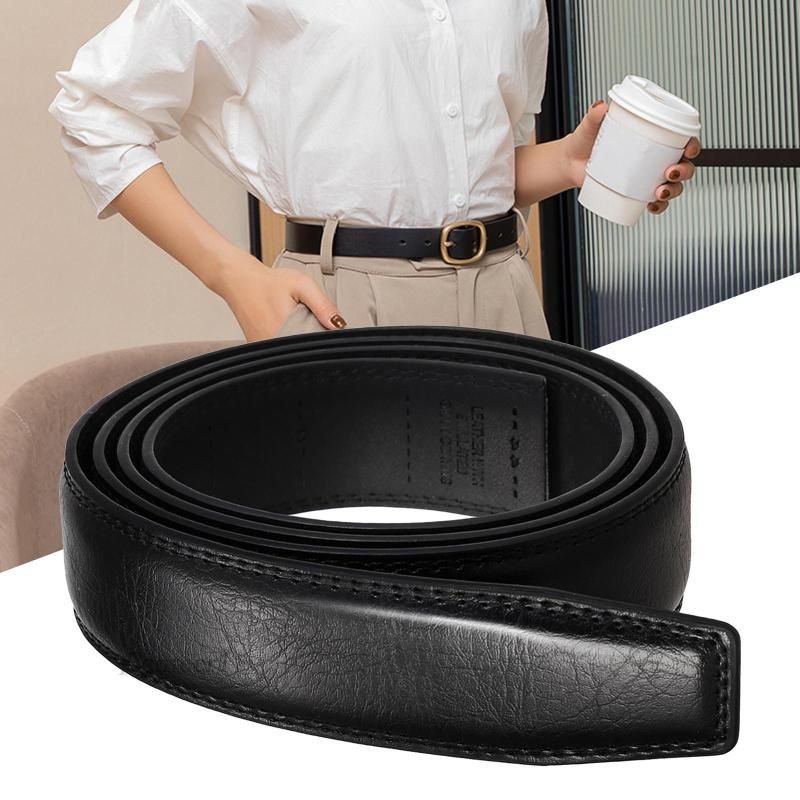 Dây đai thắt lưng không khóa cài thiết kế thủ công dành cho nam giới diy