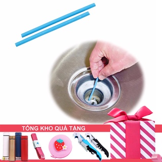 [Tổng Kho Quà] Vỉ 12 Que Thông Tắc Bồn Cầu - Bồn Rửa Chén - Bồn Rửa Mặt (1 Tháng Dùng 1 Que), Tiêu Rác, Cặn Bẩn