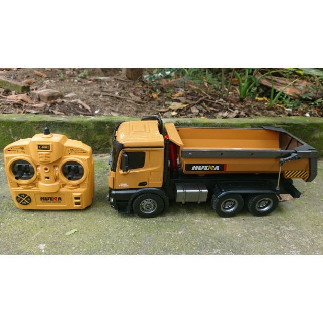 Xe tải ben Huina 573 điều khiển từ xa Huina 1573 Huina573 - Xe công trình RC 6 bánh Xe ô tô Huina 573 cực lớn 20kg
