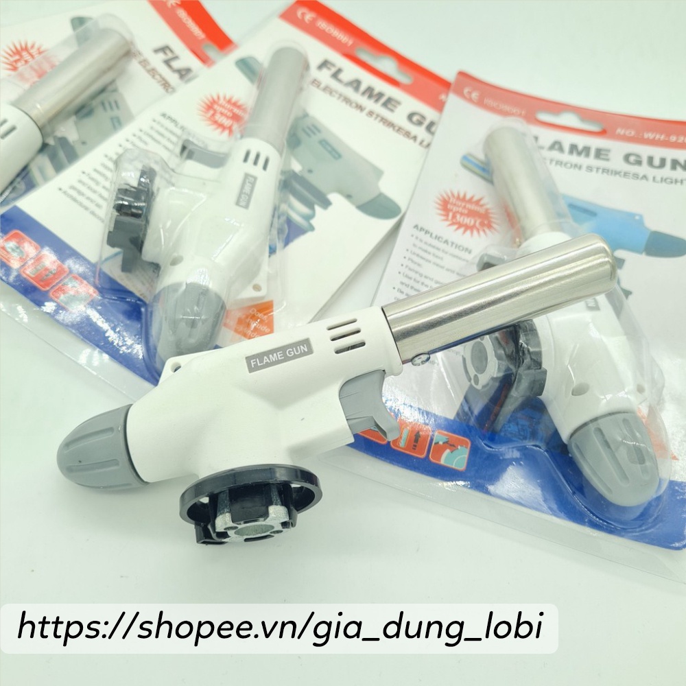 Khò gas mini NaMilux Flame Gun đầu khò gas mini đánh lửa tự động mồi bếp chế biến thực phẩm