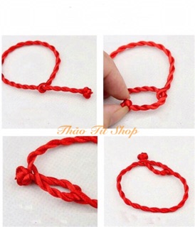 Vòng Chỉ Đỏ May Mắn