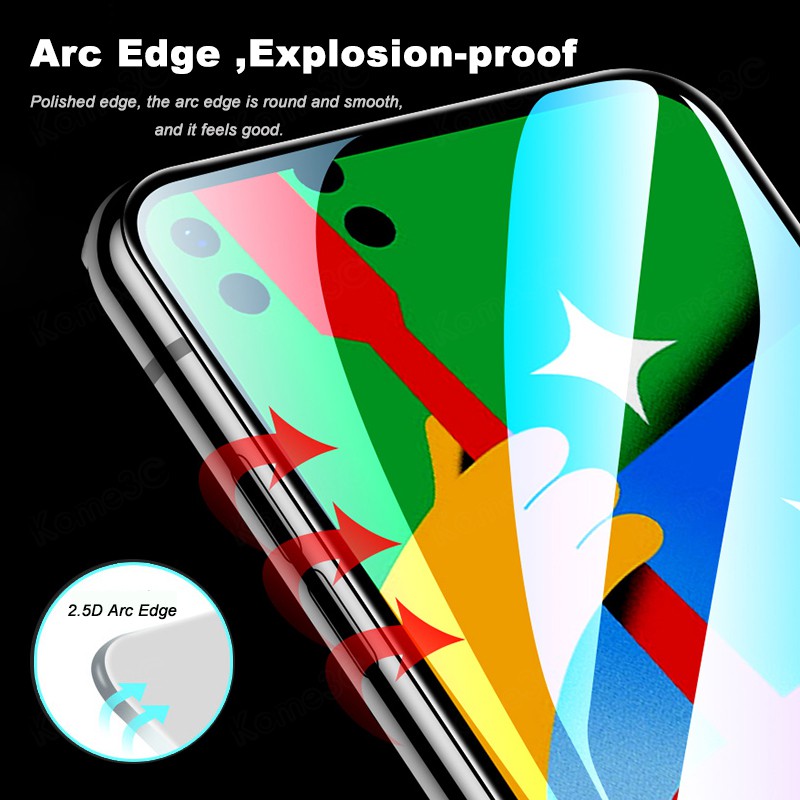 Kính Cường Lực Toàn Màn Hình Cho Google Pixel 5A 5 4A 4 4XL 3A 3 XL Pixel4 Pixel4A Pixel5 5G