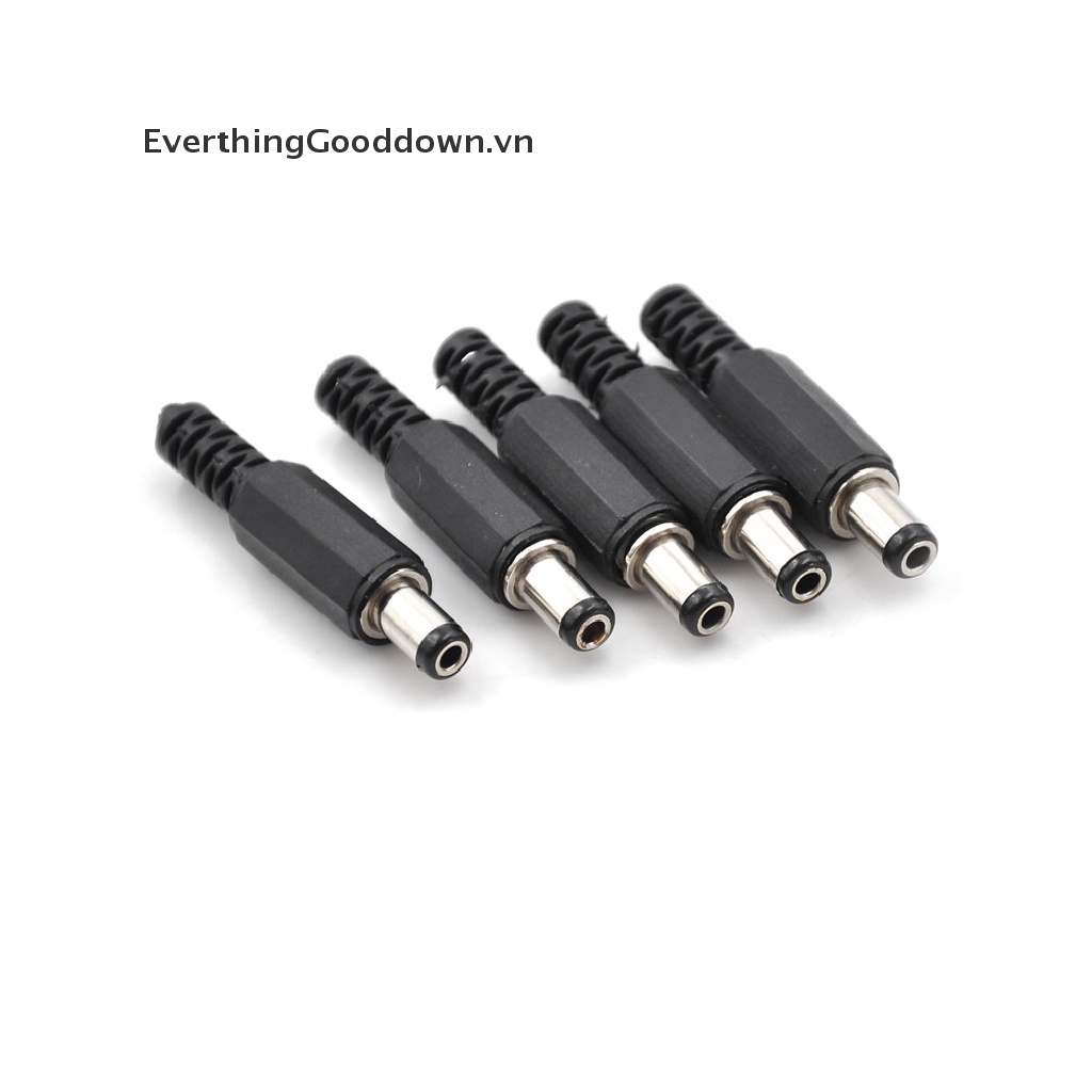 Set 10 Đầu Nối Ổ Cắm Cái + Phích Cắm Đực 5.5 * 2.5 mm DC022 Chuyên Dụng