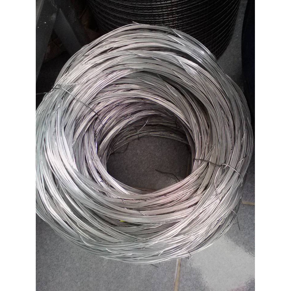 1 cuộn dây kẽm ko rỉ 1mm 1.5mm 2mm