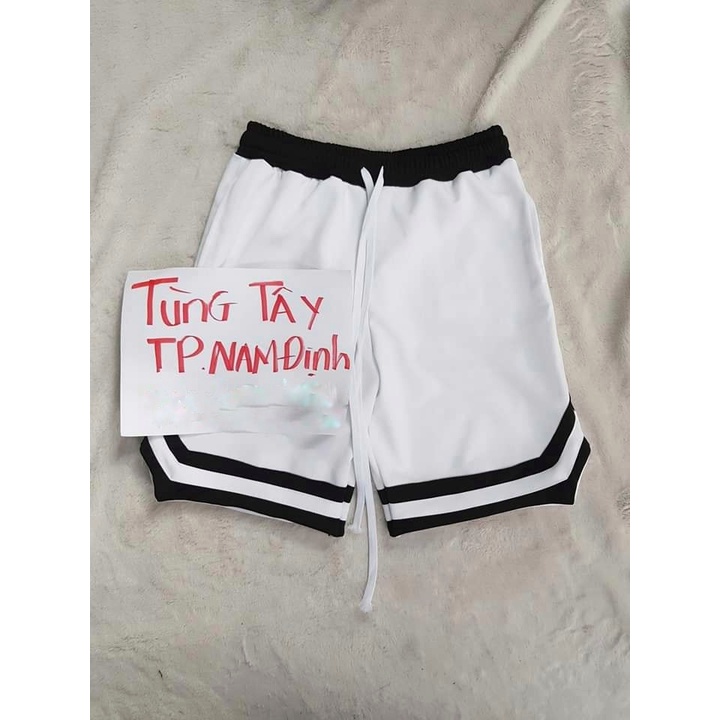 Quần Short thun Basketball V2 kiểu dáng Unisex cá tính
