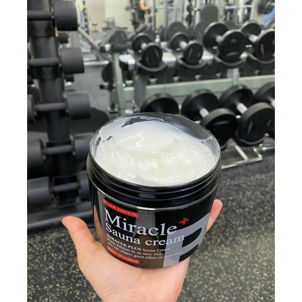 Kem tan mỡ lạnh Miracle Tặng kèm đai định hình cao cấp BNV ICLORIA Hàn Quốc
