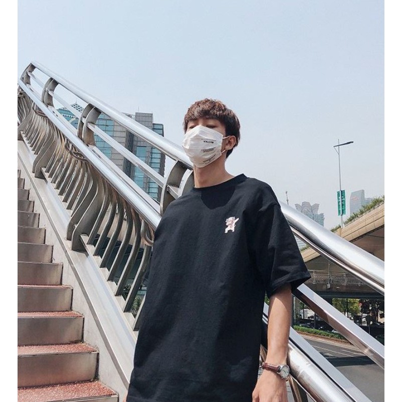Áo thụng tay lỡ Unisex H.ONESTY.OU. chú chó ( kèm video ảnh thật )