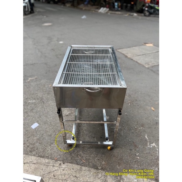 LÒ NƯỚNG THAN INOX THÁO RỜI CỠ LỚN