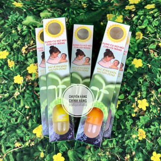 Dụng cụ hút mũi silicon cho bé  - Dụng cụ hút mũi con voi trắng