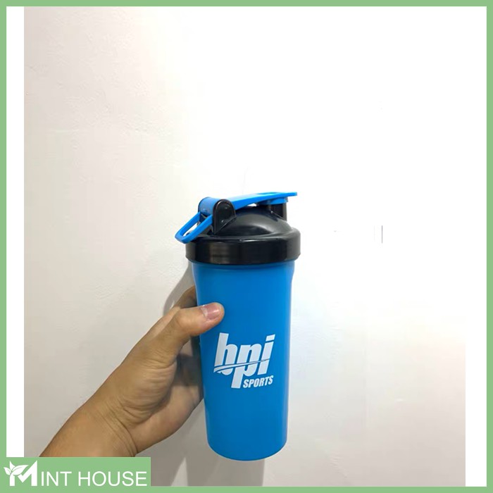 Bình đựng nước tập gym, bình lắc thể thao Shaker Bottle BPI