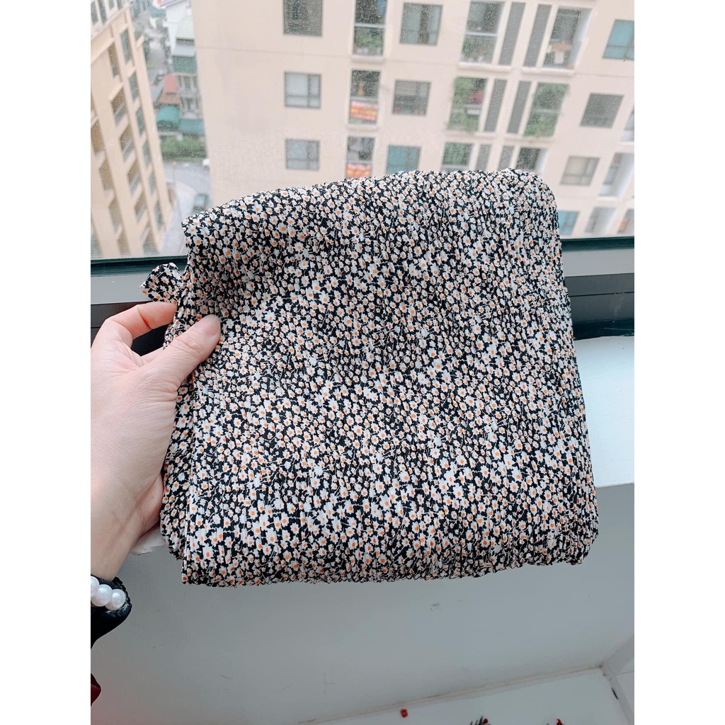 CHÂN VÁY HOA NHÍ VINTAGE VẢI NHĂN,HỌA TIẾT ĐỘC LẠ 50 | BigBuy360 - bigbuy360.vn