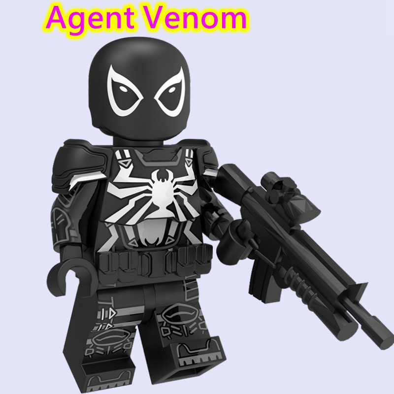 Bộ Đồ Chơi Xếp Hình Venom Thú Vị Cho Bé